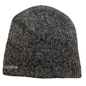 Columbia Men's Marble Black Skull Cap Beanie One Size New